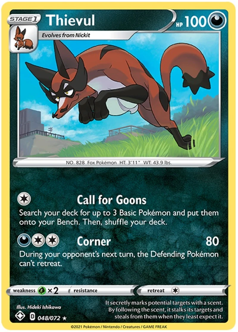 Thievul - 048/072 - Holo Rare