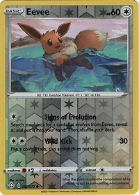 Eevee - 052/072 - Common - Reverse Holo