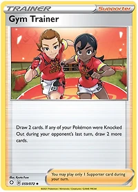 Gym Trainer - 059/072 - Uncommon