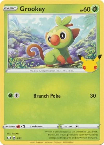 Grookey - 8/25 - McDonald's 25th Anniversary Promo