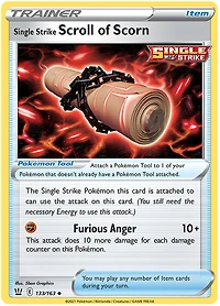 Single Strike Scroll of Scorn - 133/163 - Uncommon