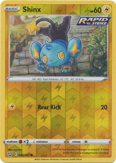 Shinx - 046/163 - Common - Reverse Holo