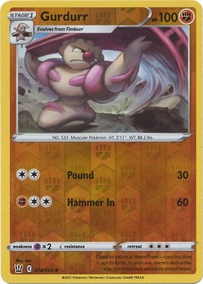 Gurdurr - 074/163 Uncommon Reverse Holo