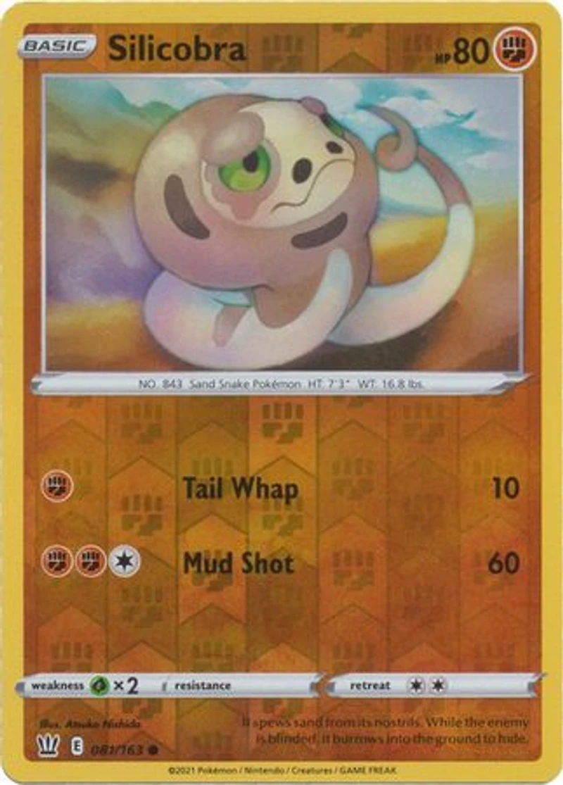 Silicobra - 081/163 - Common - Reverse Holo