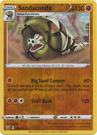 Sandaconda - 082/163 - Holo Rare - Reverse Holo