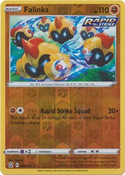 Falinks - 083/163 - Rare - Reverse Holo