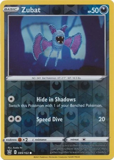 Zubat - 089/163 Common Reverse Holo
