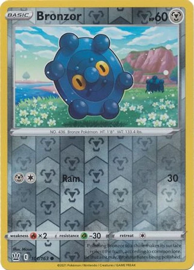Bronzor - 101/163 - Common - Reverse Holo