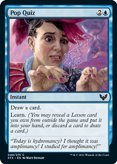 Pop Quiz - Foil