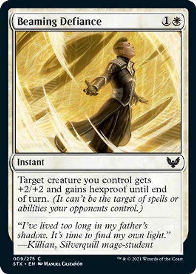 Beaming Defiance - Foil