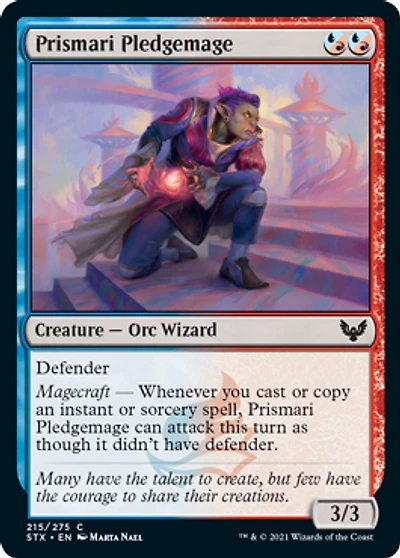 Prismari Pledgemage - Foil