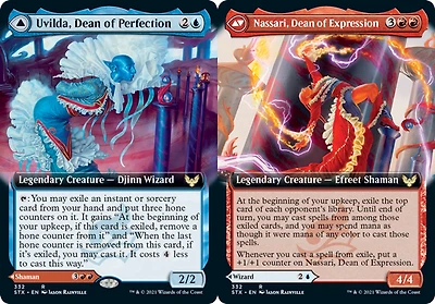 Uvilda, Dean of Perfection // Nassari, Dean of Expression - Extended Art
