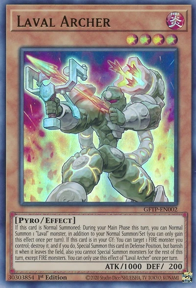 Laval Archer - GFTP-EN002 - Ultra Rare - 1st Edition