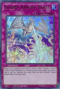 Starry Knight Blast - GFTP-EN035 - Ultra Rare - 1st Edition