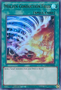 Molten Conduction Field - GFTP-EN048 Ultra Rare 1st Edition