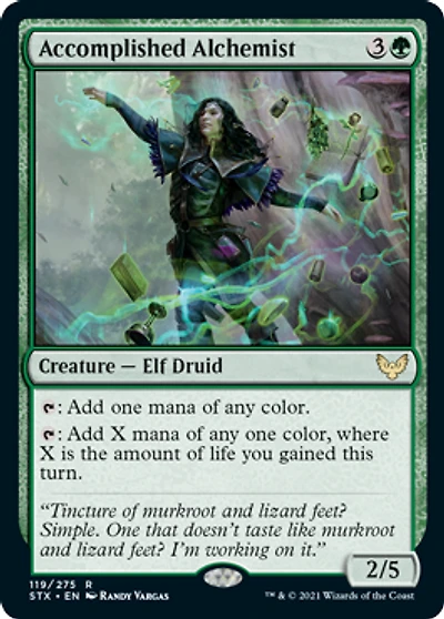 Accomplished Alchemist - Foil