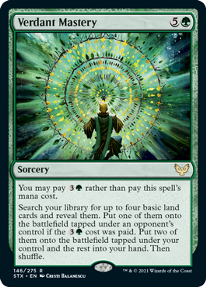 Verdant Mastery - Foil