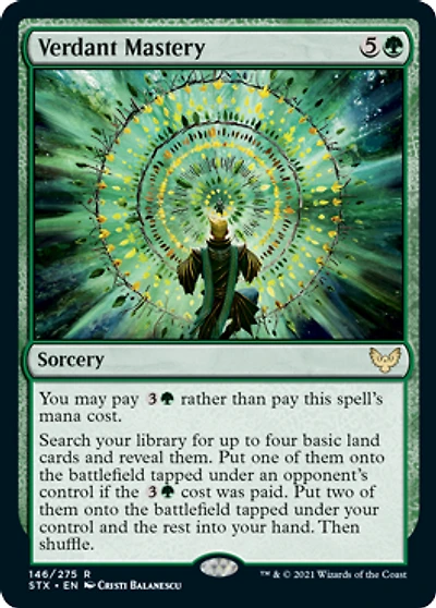 Verdant Mastery - Foil
