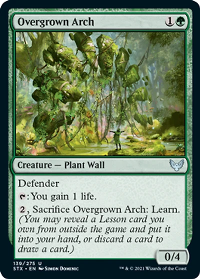 Overgrown Arch - Foil