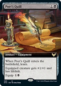Poet's Quill - Extended Art