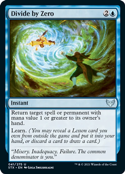 Divide by Zero - Foil