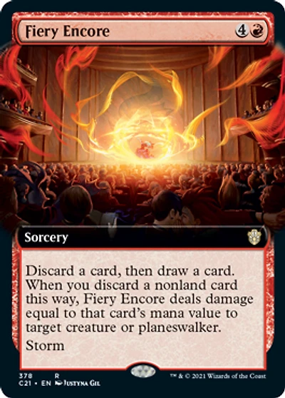 Fiery Encore - Extended Art