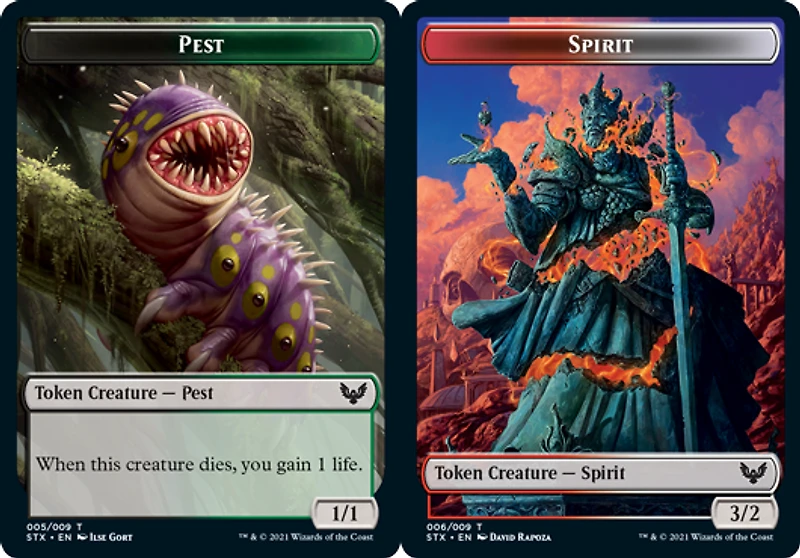 Pest Token // Spirit Token - Foil