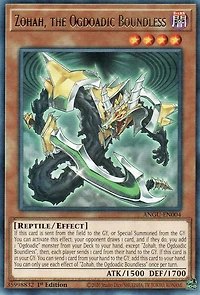 Zohah, the Ogdoadic Boundless - ANGU-EN004 Rare 1st Edition