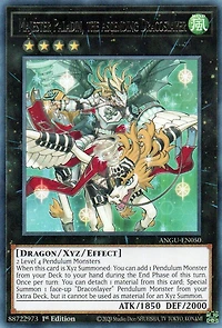 Majester Paladin, the Ascending Dracoslayer - ANGU-EN050 - Rare - 1st Edition