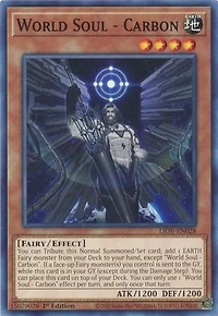 World Soul - Carbon - LIOV-EN028 - Common - 1st Edition