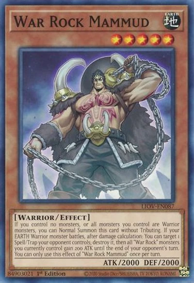 War Rock Mammud - LIOV-EN087 - Common - 1st Edition