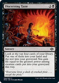 Discerning Taste - Foil
