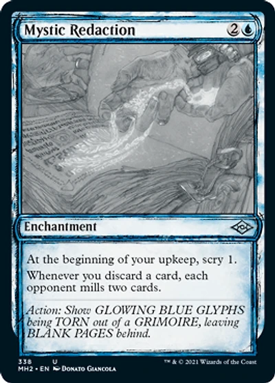 Mystic Redaction - Foil - Showcase