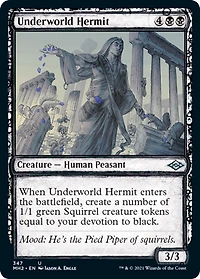 Underworld Hermit - Foil - Showcase