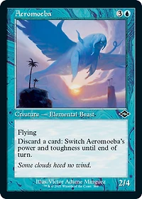 Aeromoeba - Foil Etched - Retro Frame