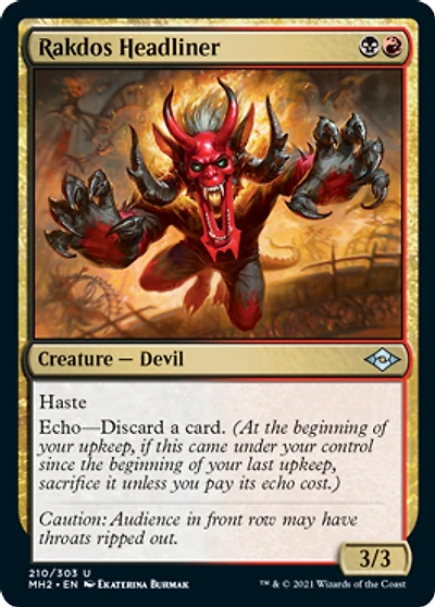 Rakdos Headliner - Foil