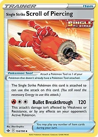 Single Strike Scroll of Piercing - 154/198 - Uncommon