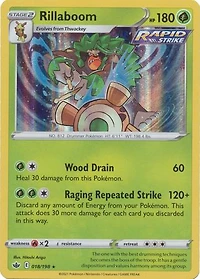 Rillaboom - 018/198 - Holo Rare