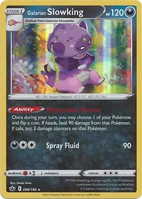 Galarian Slowking - 098/198 - Holo Rare