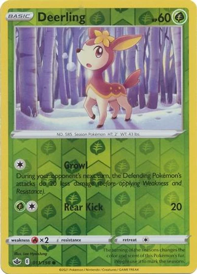 Deerling - 011/198 - Common - Reverse Holo
