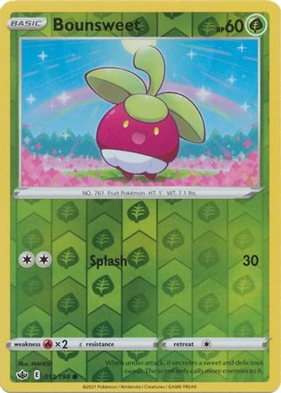 Bounsweet - 013/198 - Common - Reverse Holo