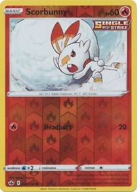 Scorbunny - 026/198 - Common - Reverse Holo