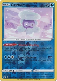 Castform Snowy Form - 034/198 - Common - Reverse Holo