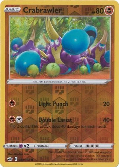 Crabrawler - 084/198 - Common - Reverse Holo