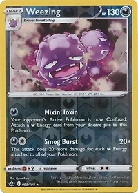 Weezing - 095/198 - Rare - Reverse Holo