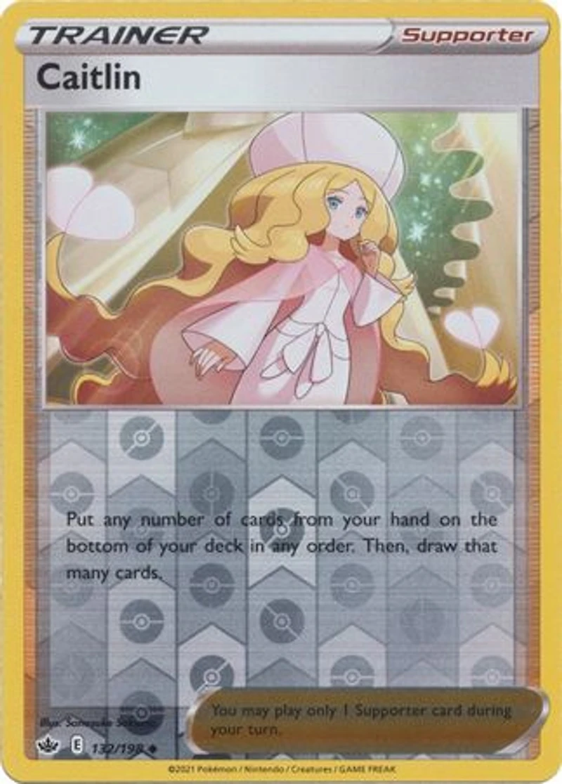 Caitlin - 132/198 - Uncommon - Reverse Holo