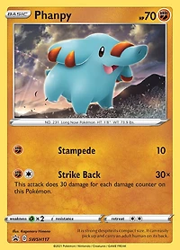 Phanpy - SWSH117 - SWSH Black Star Promos