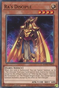 Ra's Disciple - EGO1-EN015 - Common - 1st Edition