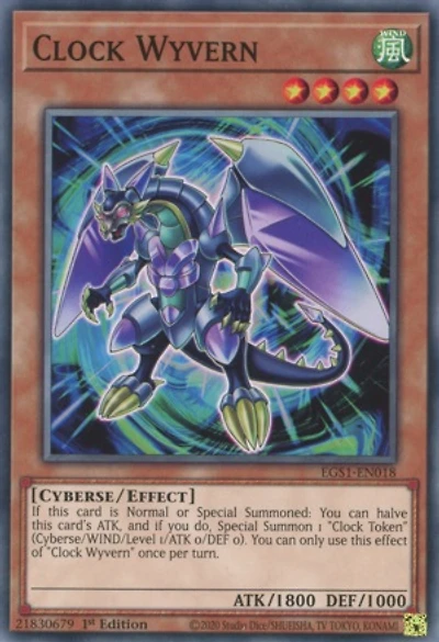 Clock Wyvern - EGS1-EN018 - Common - 1st Edition