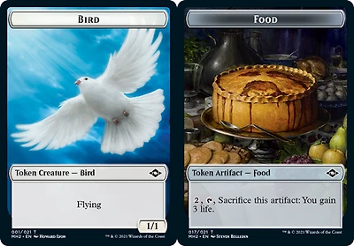 Bird Token // Food (017) - Foil